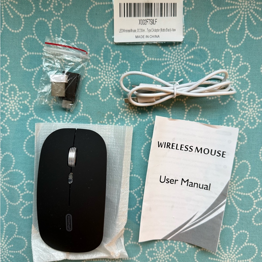 NWT (detached) Wireless Mouse - White